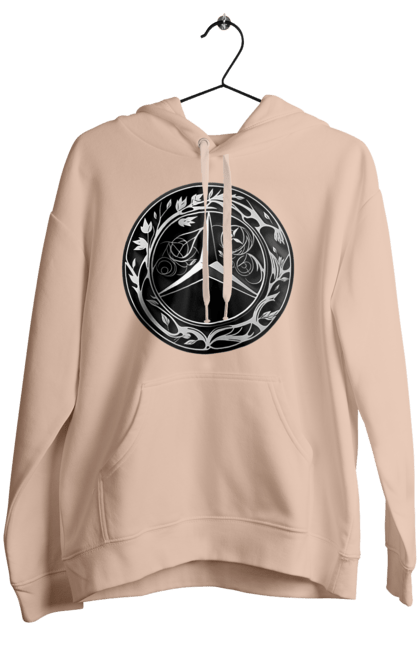 Women`s hoodie with prints Mercedes Benz Logo Art. Avto, cars, mercedes, mercedes-benz, mercedes-benz logo. 2070702