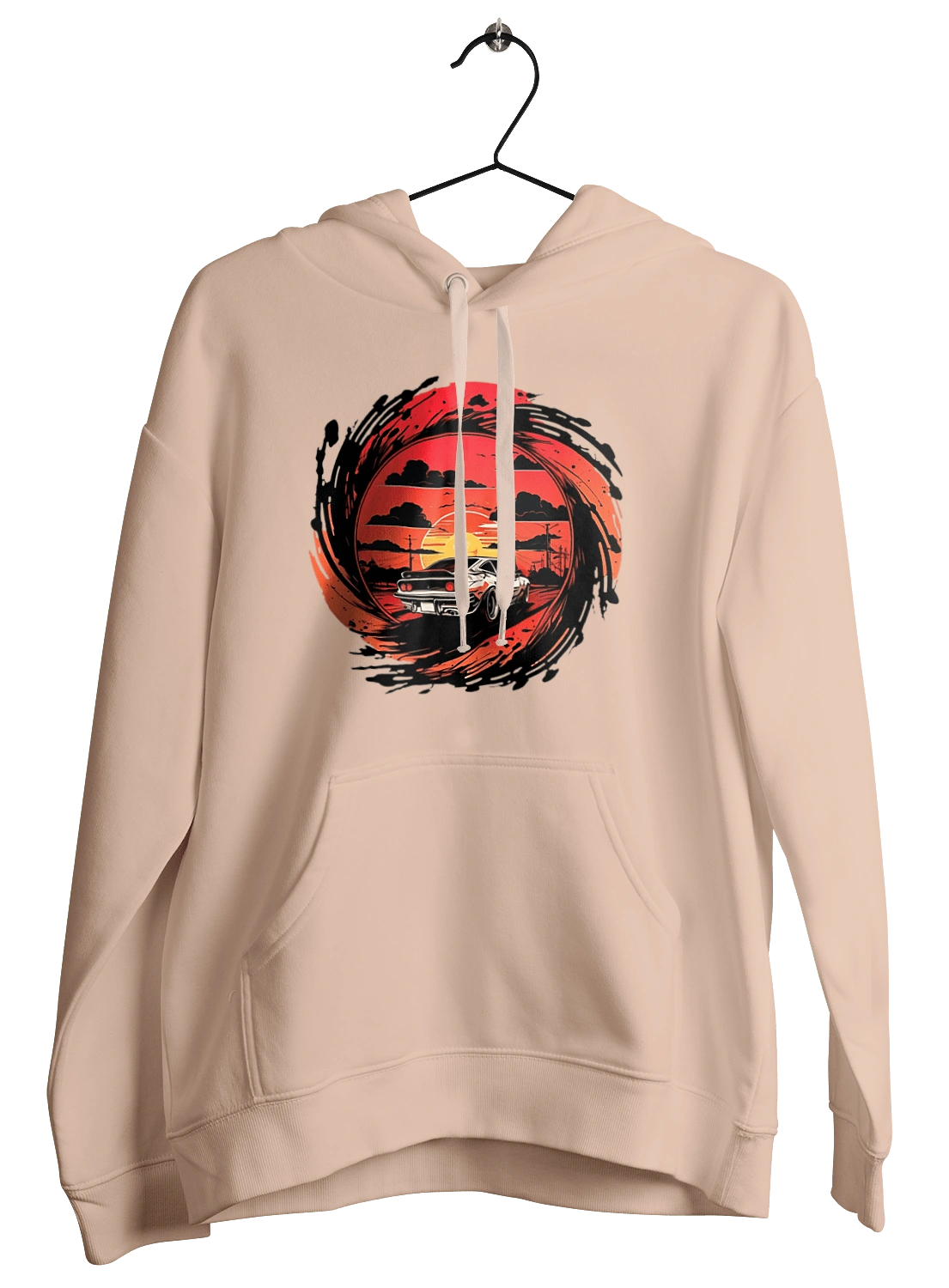 Феррари на закате