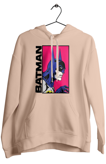 Women's hoodie with prints Batman. Batman, bruce wayne, comics, dark knight, dc comics, justice league, movie, superhero. 2070702