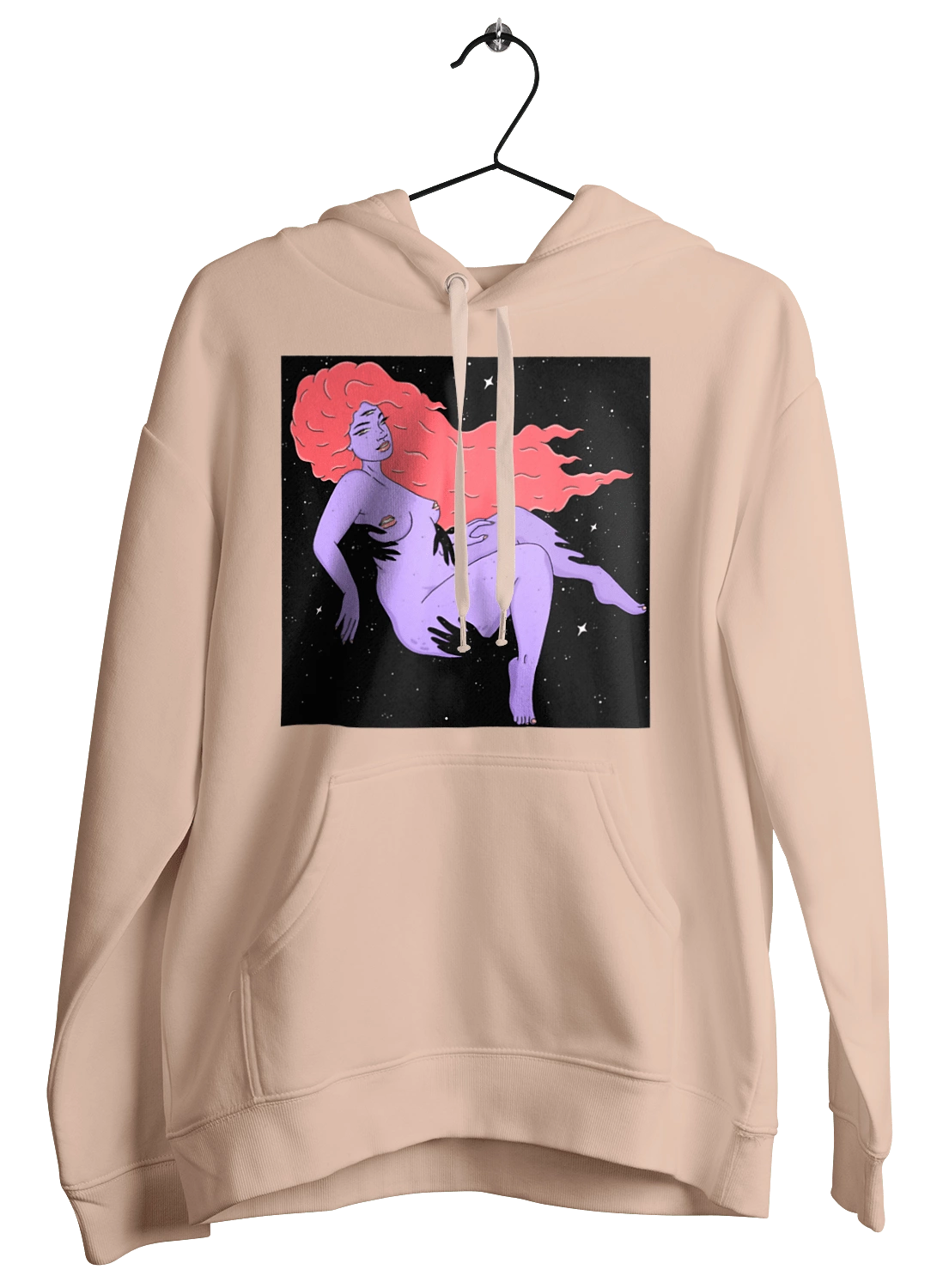 Purple Girl In Black Dire