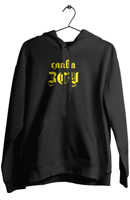 Жіноче худі з принтом "Слава зсу". Армія, війська, гордість, зброєні сили, слава зсу, україна. 2070702