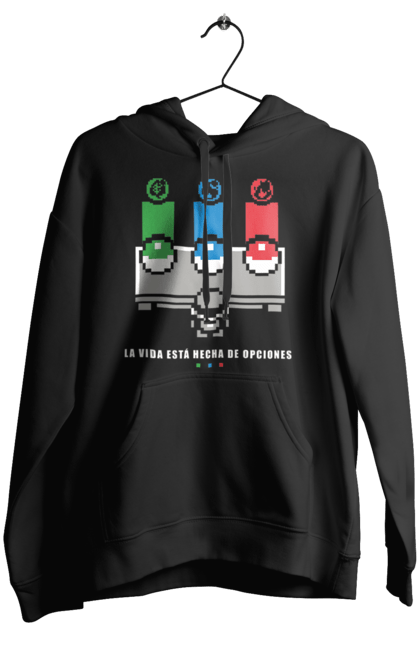 Women's hoodie with prints Pokemon. Anime, ash ketchum, game, nintendo, pikachu, pokemon, satoshi, tv series. 2070702