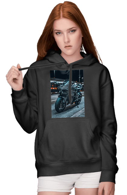 Жіноче худі з принтом "Мото цитаты". Байк, мото, спорт, цитаты. 2070702