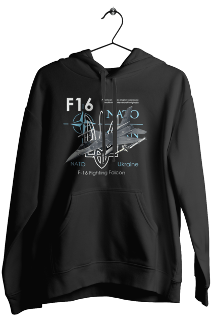 Жіноче худі з принтом "F16". F16, nasams, zuzana, гаубиця, два герби, залужний, сюзанна. 2070702