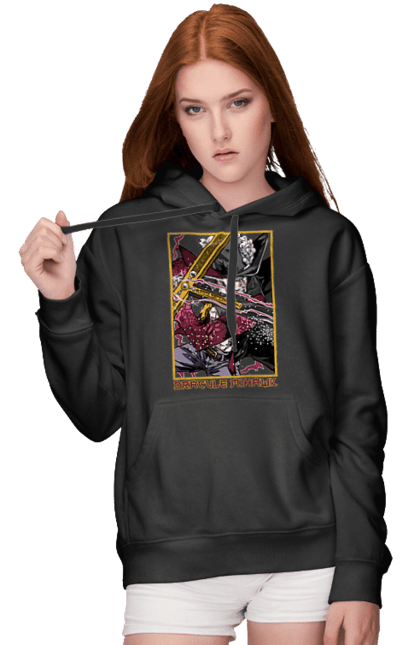 Women's hoodie with prints One Piece Dracule Mihawk. Anime, dracule mihawk, manga, mihawk, one piece, straw hat pirates. 2070702