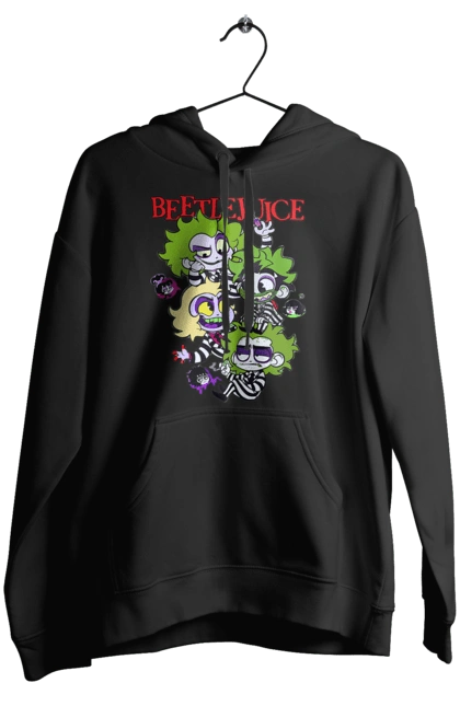 Women`s hoodie with prints Beetlejuice. Beetlejuice, comedy, ghost, ghost, horror, movie, tim burton, warner bros. 2070702