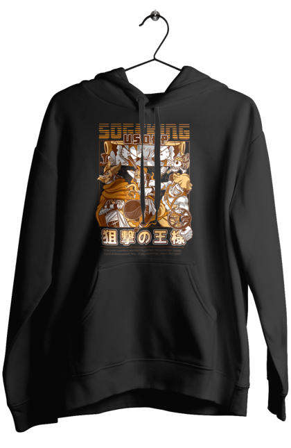 Women's hoodie with prints One Piece Usopp. Anime, manga, one piece, sniper, straw hat pirates, usopp. 2070702