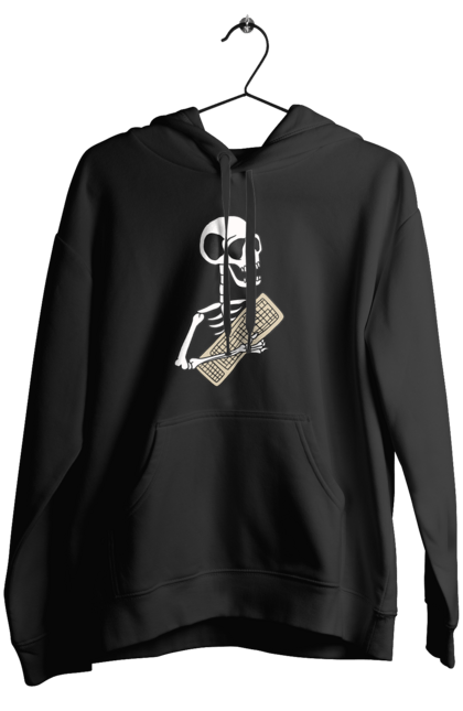 Жіноче худі з принтом "Вічний кодер". Ай ті, айтішник, бінарний, код, програміст, розробник, хакер. 2070702