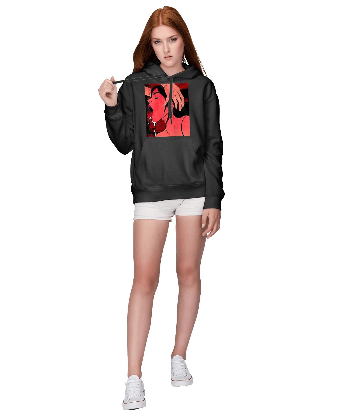 Дівчина Смокче Зі Слиною