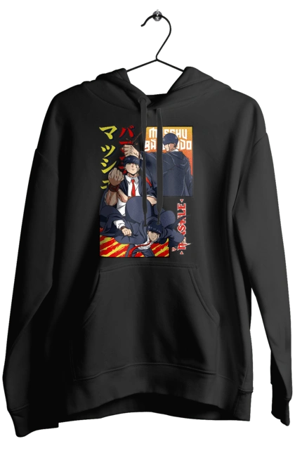 Women`s hoodie with prints Magic and Muscles Mash Burnedead. Adventure, comedy, magic and muscles, manga, mash burnedead. 2070702