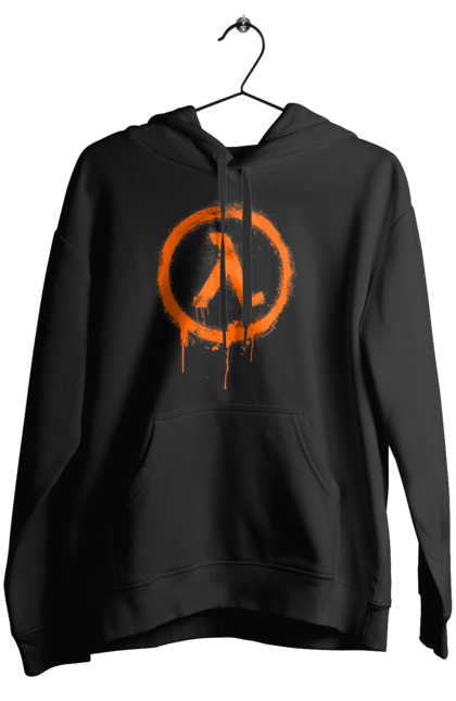 Women`s hoodie with prints Half Life. Computer game, game, gamer, half life, mission, network game, now, passed, playstation, plot, rubilovo, sierra studios, stage. 2070702