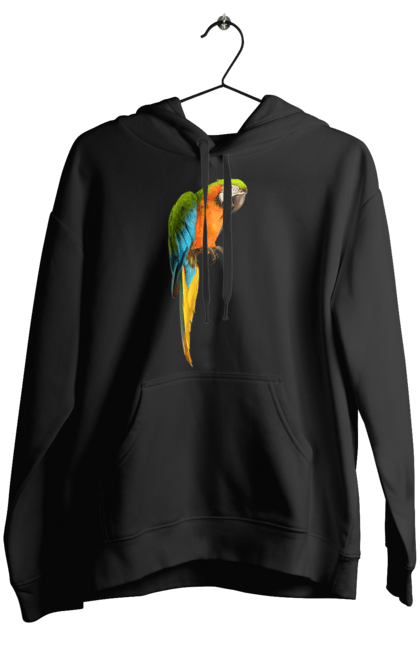 Жіноче худі з принтом "Просто Папуга". Папуга, пташка. 2070702