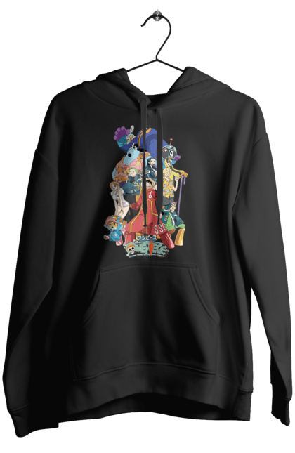 Women's hoodie with prints One Piece Luffy. Anime, luffy, manga, monkey de luffy, one piece, pirates. 2070702