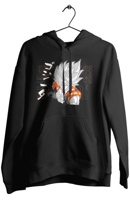 Women's hoodie with prints Dragon Ball Gogeta. Anime, dragon ball, gogeta, goku, manga, tv series. 2070702