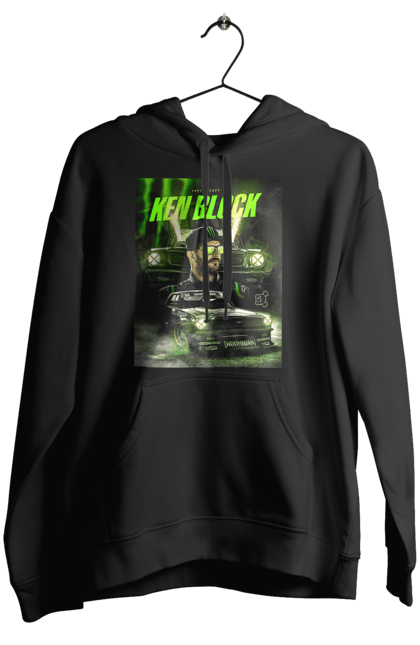 Жіноче худі з принтом "Кен Блок". Ken block, гонщик, кен блок, машины. 2070702