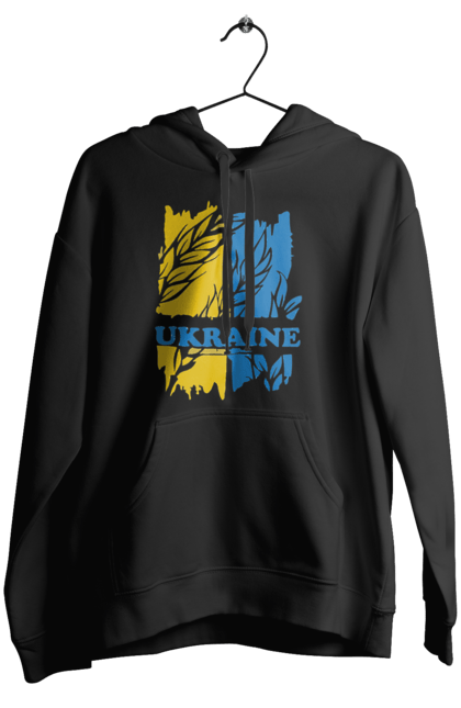 Жіноче худі з принтом "Україна колоски пшениці". Колоски пшениці, символ україни, україна, україна колоски пшениці, українська символіка. 2070702