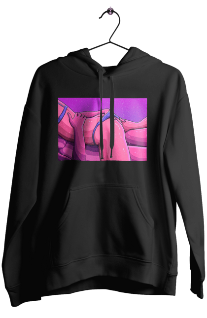 Жіноче худі з принтом "Зняття Трусиків З Дівчини". Гола, тіла, труси. 2070702