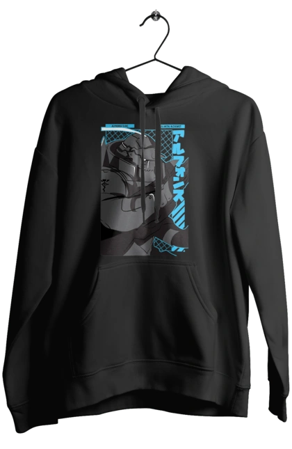Women`s hoodie with prints Fullmetal Alchemist Al Elric. Adventures, al elric, alphonse, anime, comedy, fullmetal alchemist, manga, steampunk. 2070702