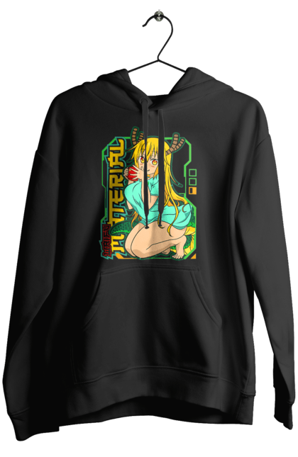 Women's hoodie with prints Miss Kobayashi's Dragon Maid. Anime, dragon, kobayashi, manga, miss kobayashi, toru kobayashi. 2070702