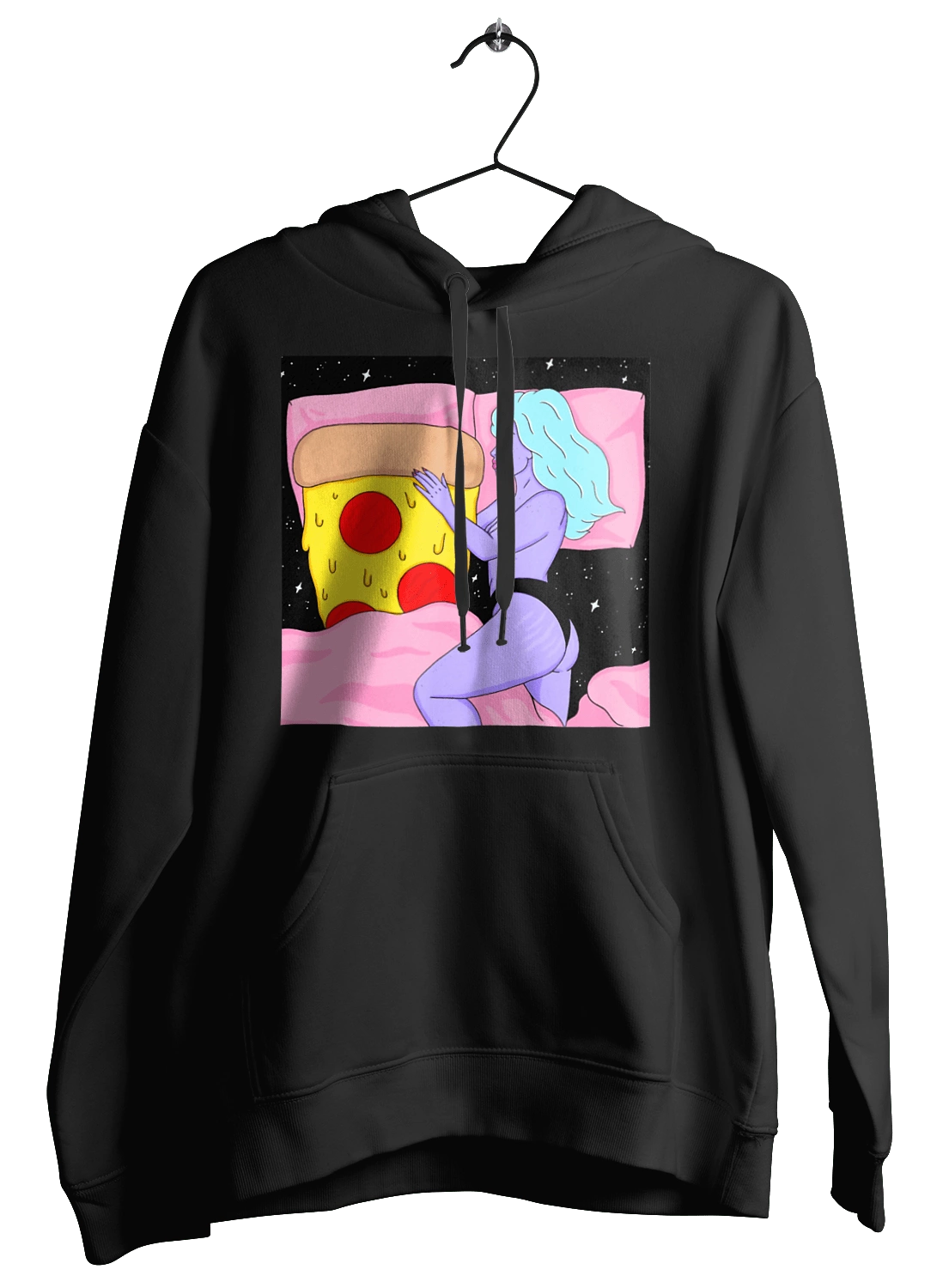 Фіолетова Дівчина І Піца