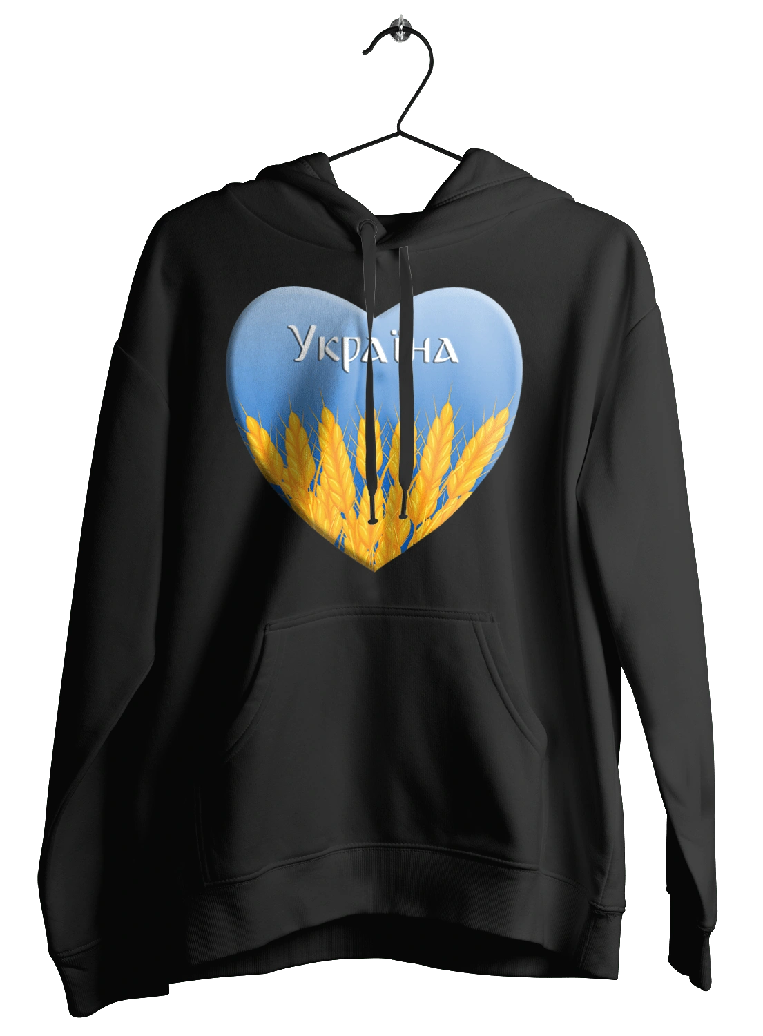 Серце з колосками Україна
