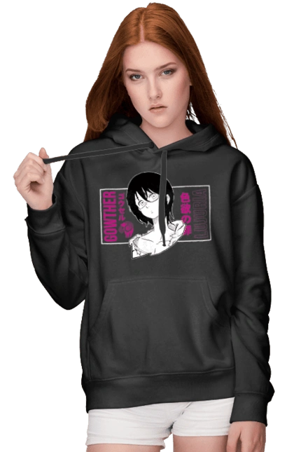 Women`s hoodie with prints Seven Deadly Sins Gowther. Adventures, anime, comedy, fantasy, gowther, manga, seven deadly sins. 2070702