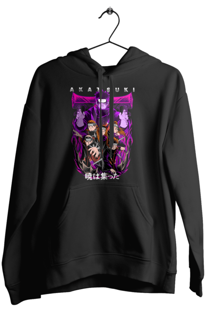 Women's hoodie with prints Naruto Akatsuki. Akatsuki, anime, character, manga, naruto, ninja, pain, tv series, yahiko. 2070702