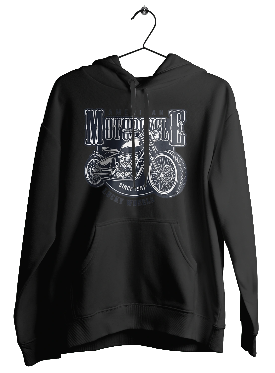 Крутой винтажный мотоцикл