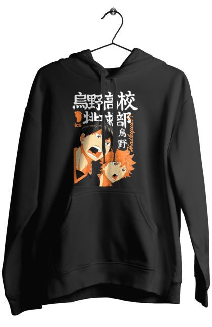 Женское худи с принтом Волейбол!! Хината. Anime, haikyu, hinata, manga, shoyo hinata, аниме, волейбол, манга, хината, шоё хината. 2070702