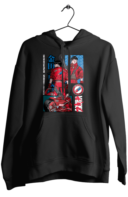 Women's hoodie with prints Akira Shotaro Kaneda. Akira, anime, cyberpunk, manga, shotaro kaneda. 2070702