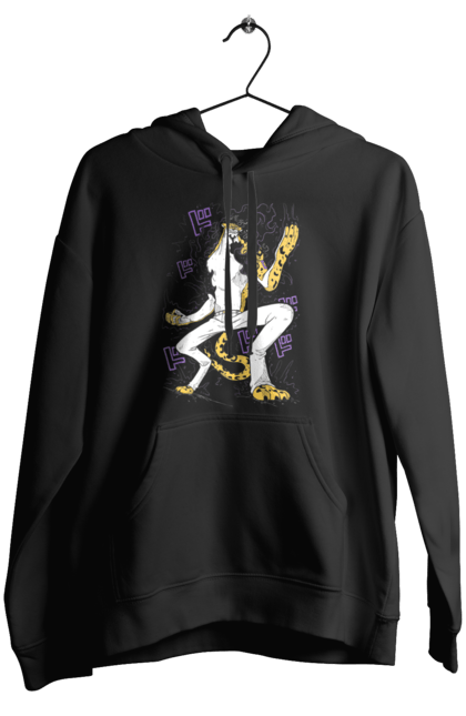 Women's hoodie with prints One Piece Rob Lucci. Anime, lucci, manga, one piece, pirates, rob lucci. 2070702