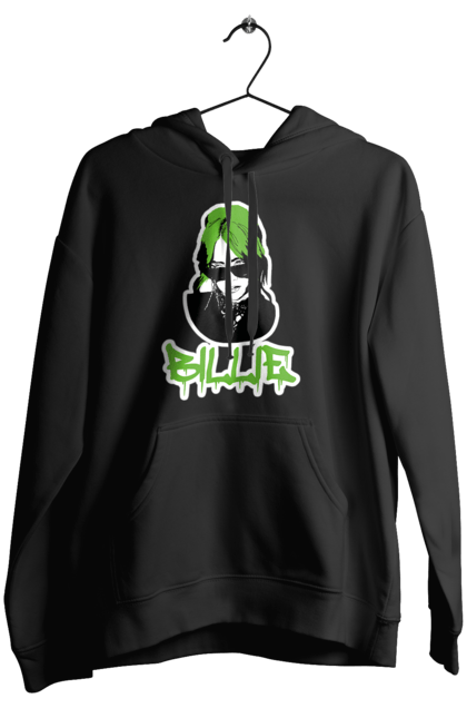 Жіноче худі з принтом "Billie Eilish". Активістка, біллі айліш, мизукант, права, співачка, тварини. 2070702