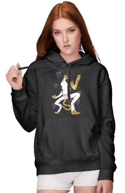 Women's hoodie with prints One Piece Rob Lucci. Anime, lucci, manga, one piece, pirates, rob lucci. 2070702