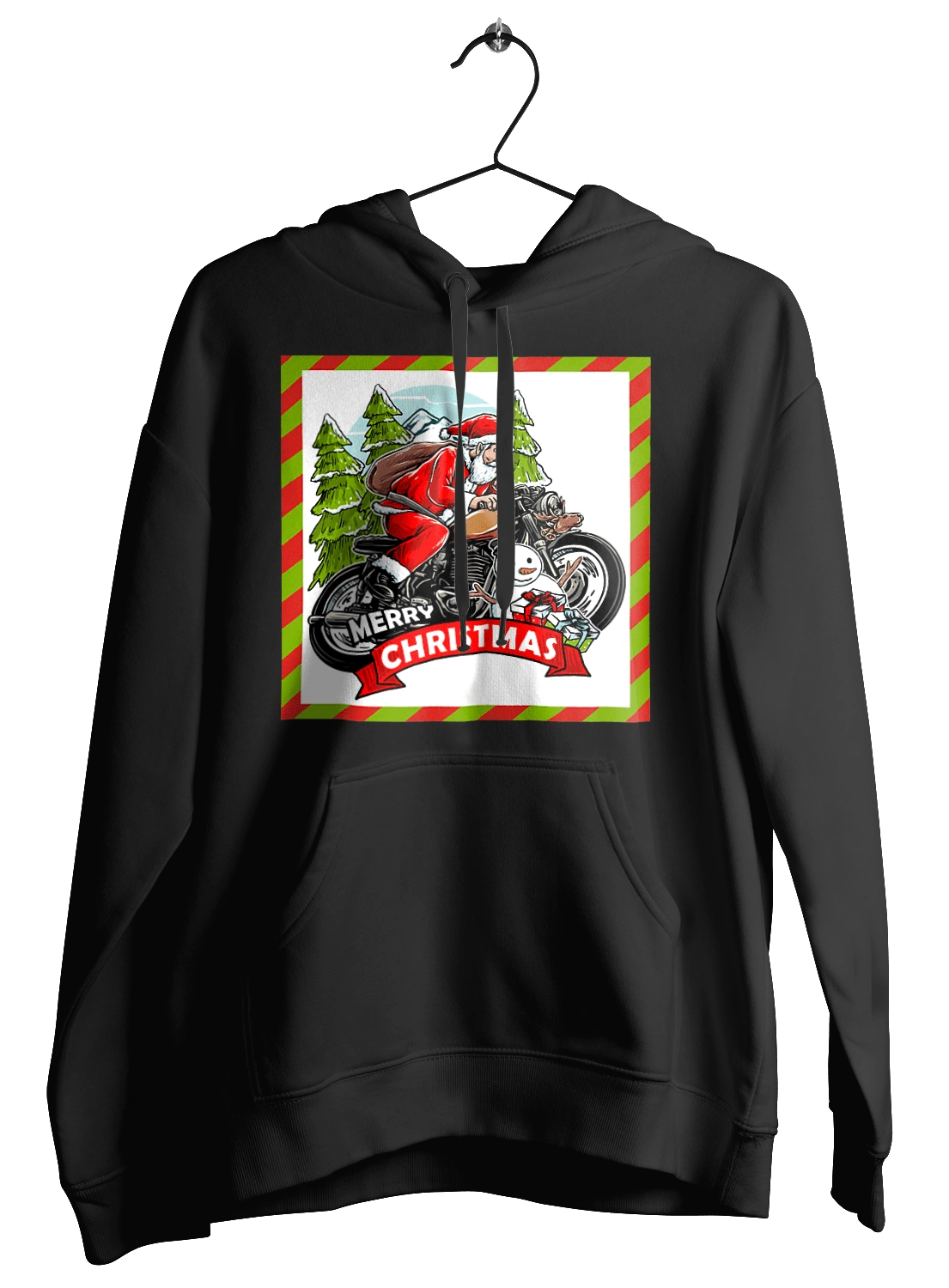 Санта на мотоциклі