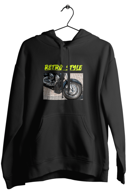 Жіноче худі з принтом "Мото2". Байк, дорога, мотоцикл, ретро, стиль, швидкість. 2070702