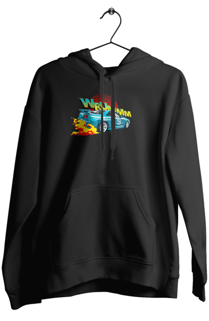 Жіноче худі з принтом "Авто". Авто, вогонь, вулиці, денги, дрифт, спорт, спортивне авто, швидкість. 2070702