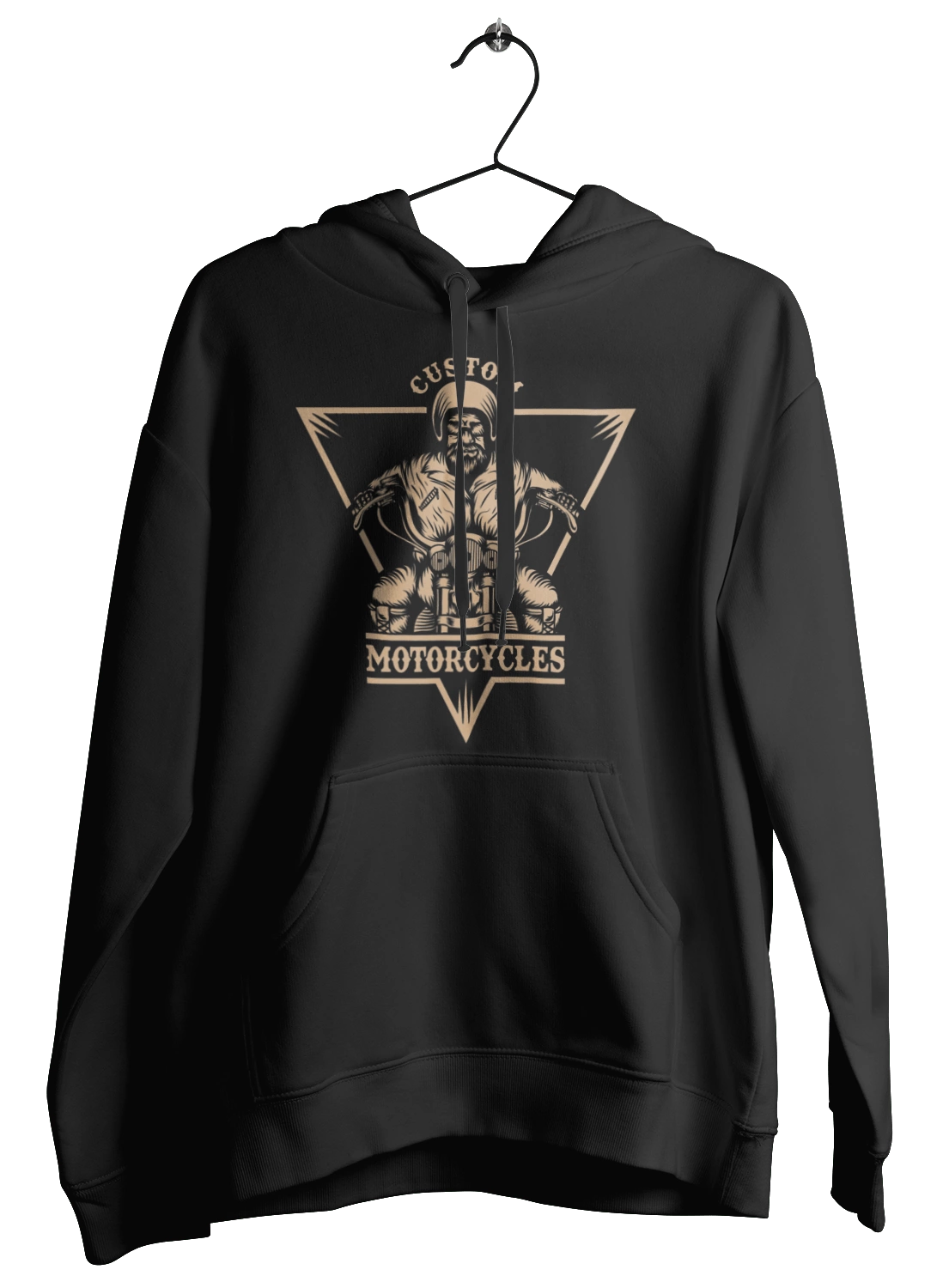 Скелет на мотоциклі