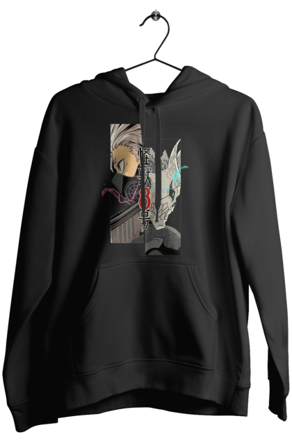 Women's hoodie with prints Kaiju № 8 Gen Narumi. Anime, gen narumi, kaiju, kaiju 8, kaiju № 8, manga. 2070702