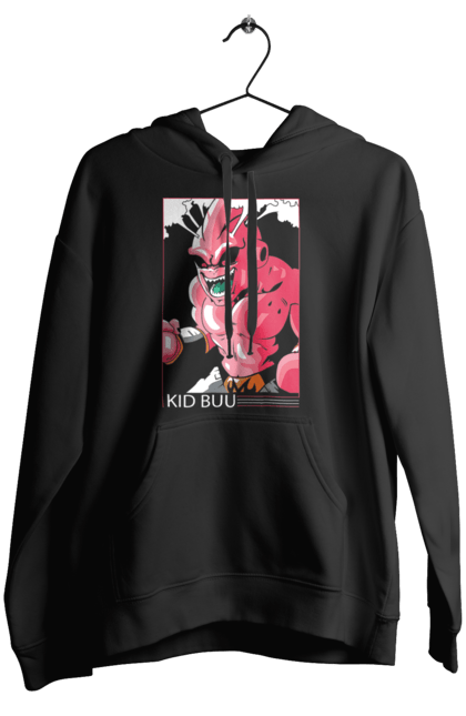 Women's hoodie with prints Dragon Ball Majin Buu. Anime, antagonist, dragon ball, majin buu, manga, tv series. 2070702