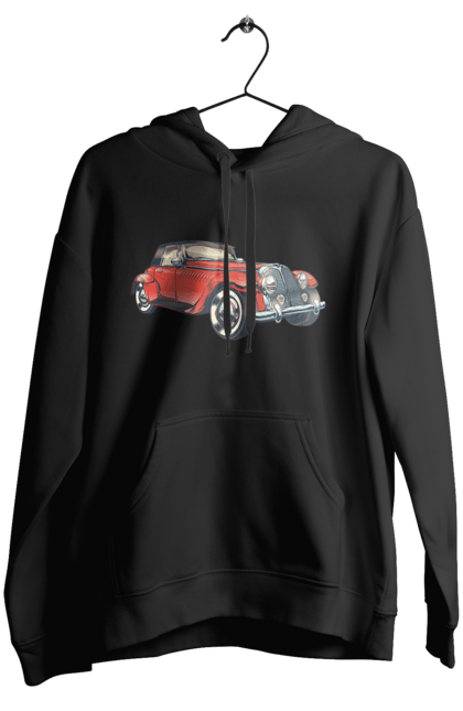 Жіноче худі з принтом "Автомобіль Раритет". Авто, автомобіль, ретро. 2070702