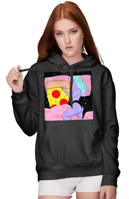 Фіолетова Дівчина І Піца