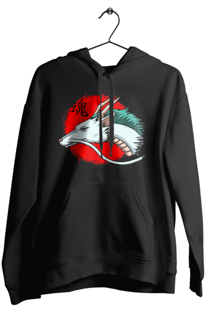 Women's hoodie with prints Spirited Away Haku. Dragon, haku, spirited away, studio ghibli. 2070702