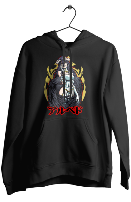 Women's hoodie with prints Overlord Albedo. Albedo, anime, lord, overlord, tv series. 2070702