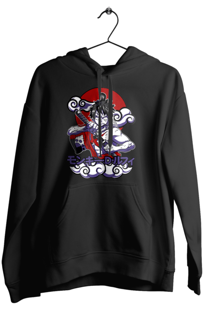 Women's hoodie with prints One Piece Luffy. Anime, luffy, manga, monkey de luffy, one piece, pirates. 2070702