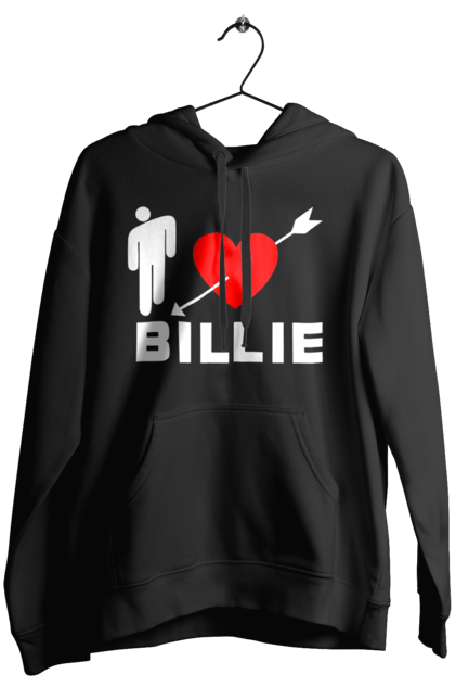 Жіноче худі з принтом "Біллі Айліш". Біллі айліш, логотип біллі айліш, принт біллі айліш, співачка біллі айліш. 2070702