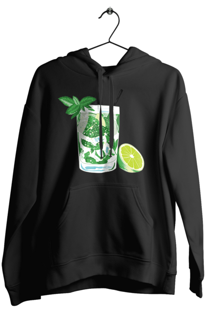 Жіноче худі з принтом "Напій Мохіто І Лимон". Лимон, мохіто, напій. 2070702