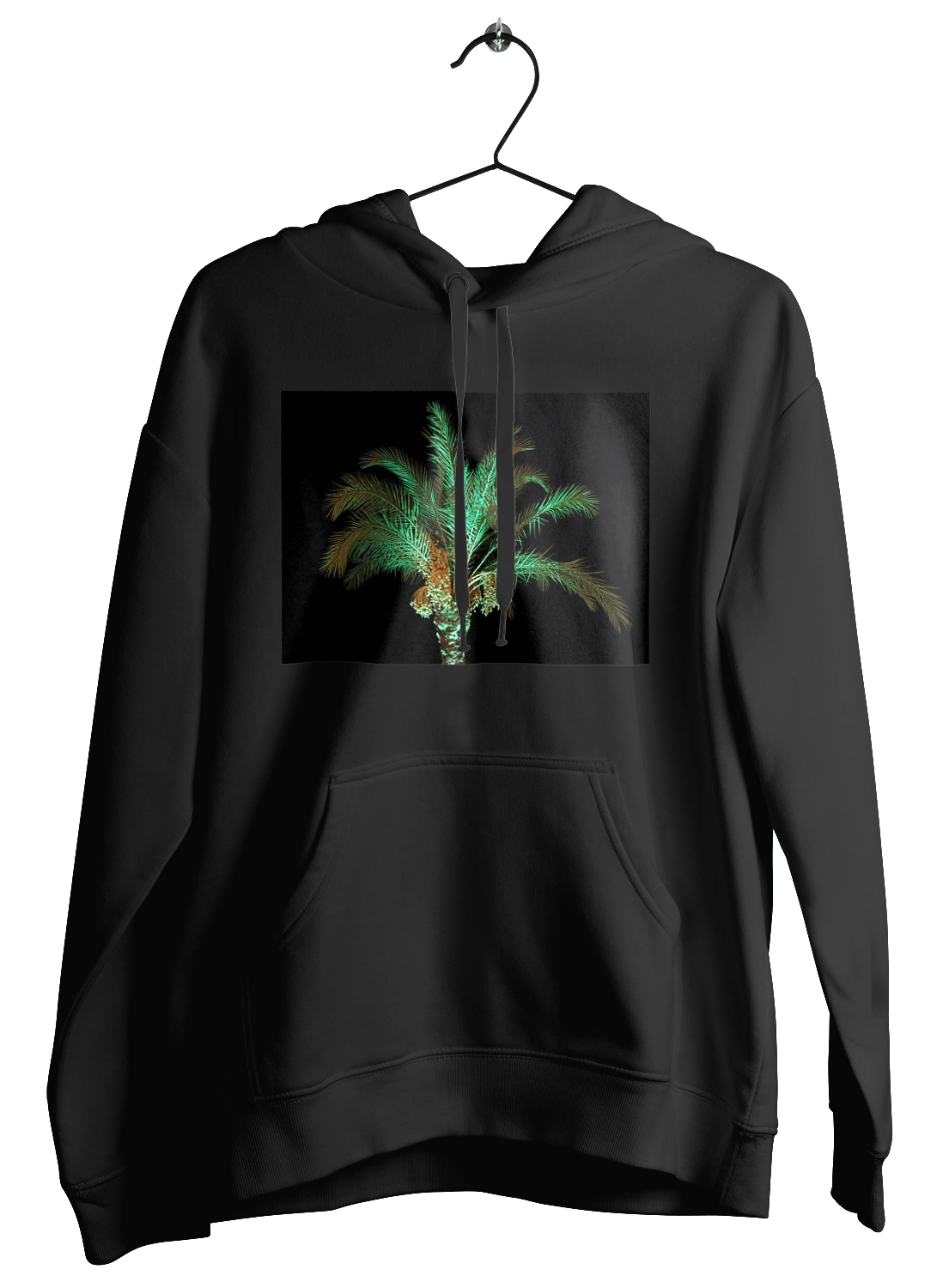 Финиковая Пальма Ночью