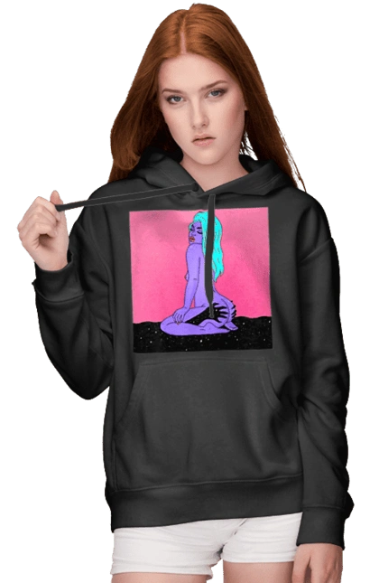 Фіолетова Дівчина В Руках