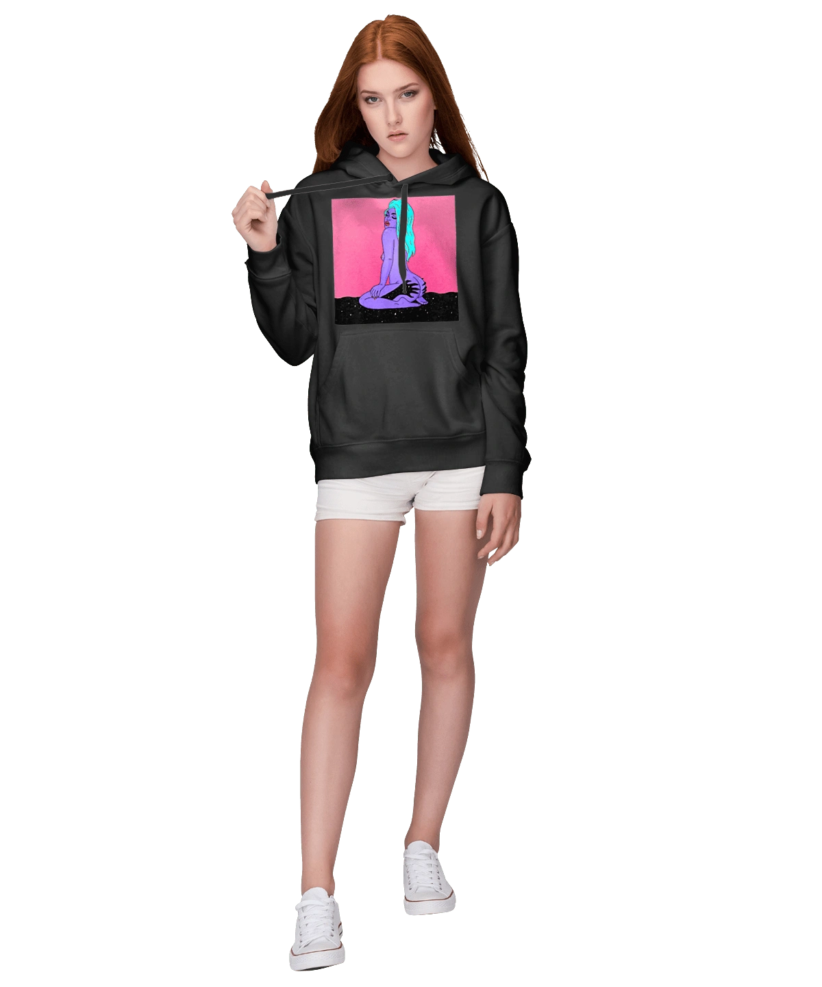 Фіолетова Дівчина В Руках