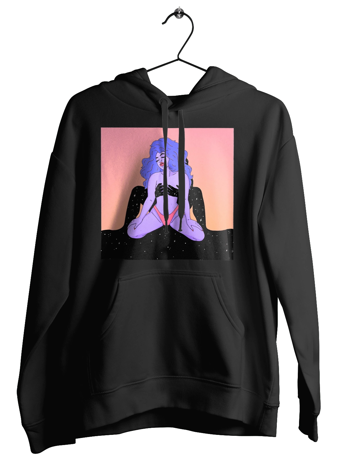 Purple Girl In Panties